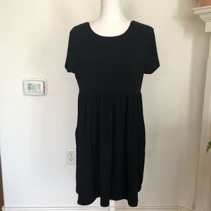 Target Babydoll Black Dress